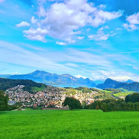 Barn-Nature Hoellhof Adventure With Panoramic View Outdoor -Near Lucerne Campingplads *